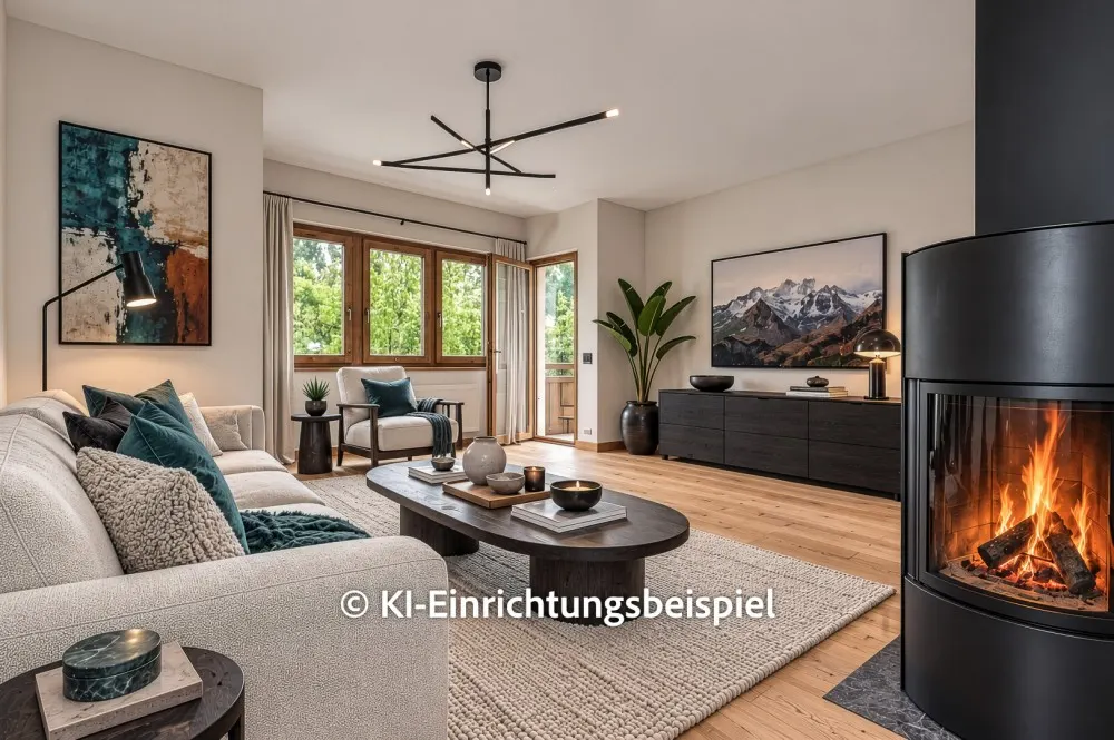 KITZIMMO-Wohnung nahe dem Schwarzsee mit Kaiser- und Hornblick - Immobilien Kitzbühel.