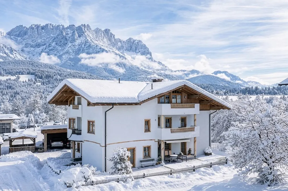 KITZIMMO-Apartmenthaus in zentraler Lage mit Kaiserblick - Immobilien Ellmau.
