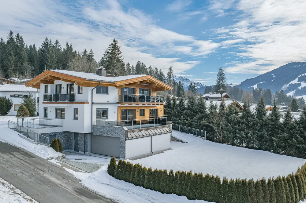 KITZIMMO-Neubauvilla in sonniger Top-Ruhelage kaufen - Immobilien Ellmau am Wilden Kaiser.