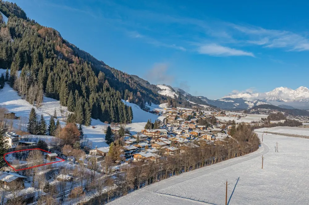 KITZIMMO-Grundstück für Einheimische in sonniger Ruhelage kaufen - Immobilien Kitzbühel.