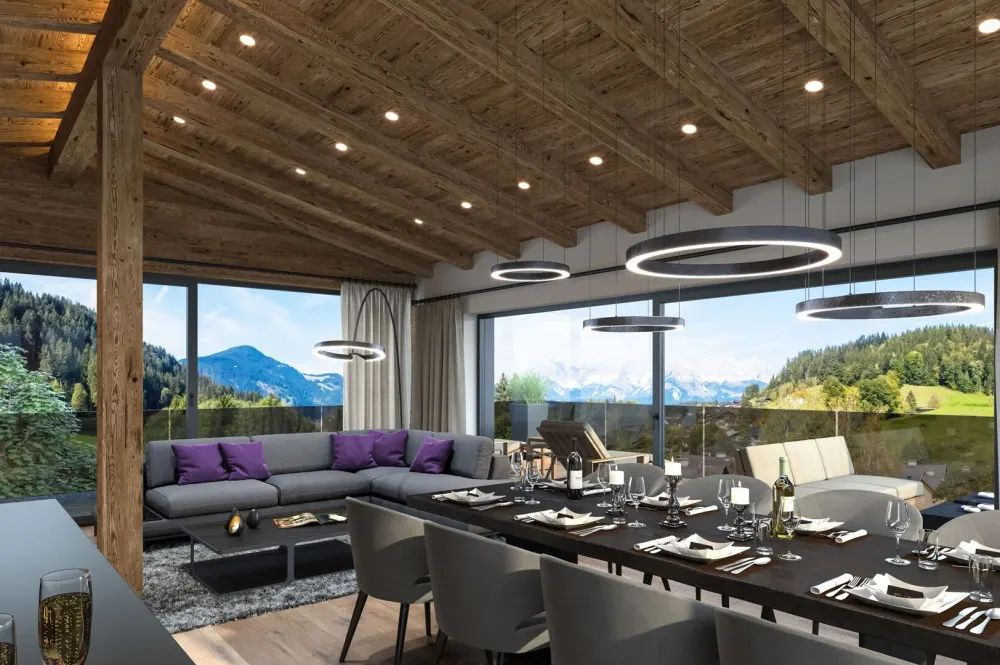 KITZIMMO-Luxus-Penthouse am Hahnenkamm kaufen - Immobilien Kitzbühel.