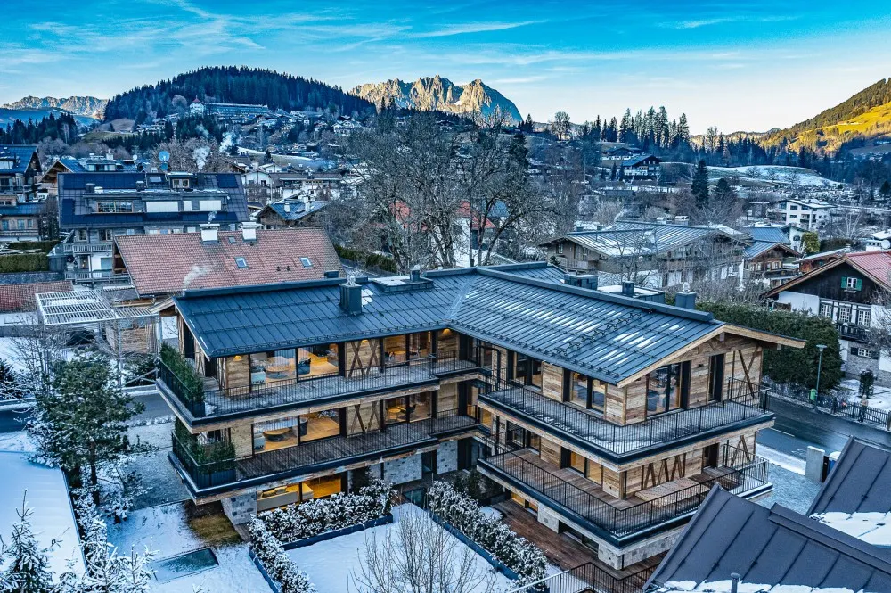 KITZIMMO-Repräsentative Wohnung in luxuriösem Neubau kaufen - Immobilien Kitzbühel.