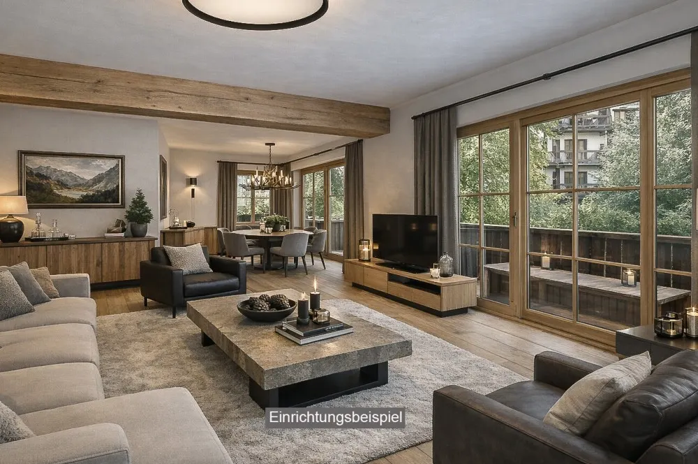 KITZIMMO-Freizeitwohnsitz in zentraler Top-Grünruhelage kaufen - Immobilien Kitzbühel.