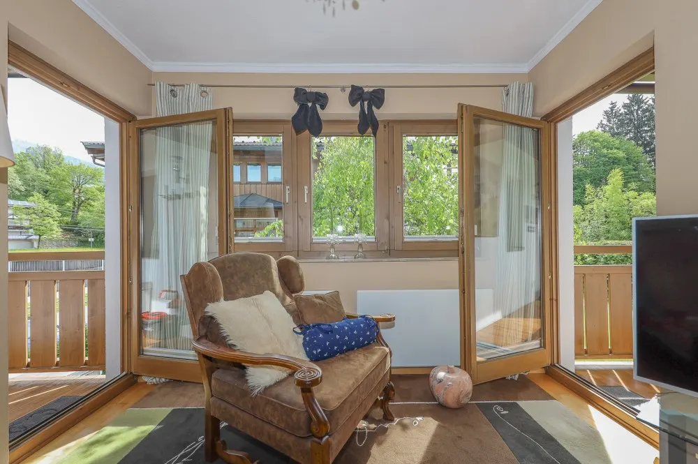 KITZIMMO-Wohnung nahe dem Schwarzsee mit Kaiser- und Hornblick - Immobilien Kitzbühel.