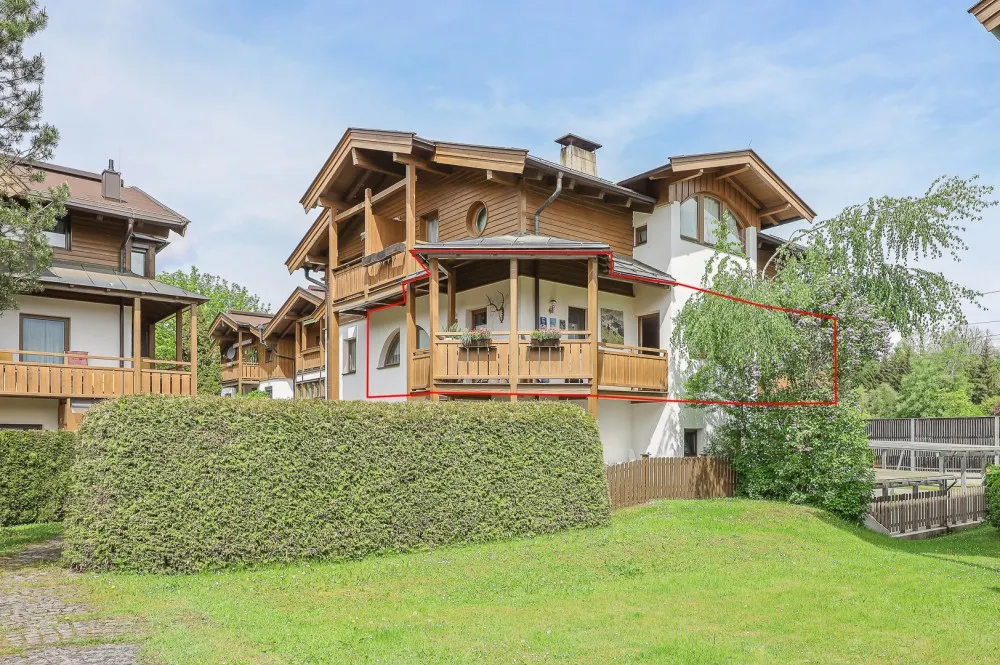 KITZIMMO-Wohnung nahe dem Schwarzsee mit Kaiser- und Hornblick - Immobilien Kitzbühel.