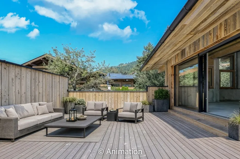 KITZIMMO-Hochwertiges Neubauchalet in Toplage kaufen - Immobilie Kitzbühel.