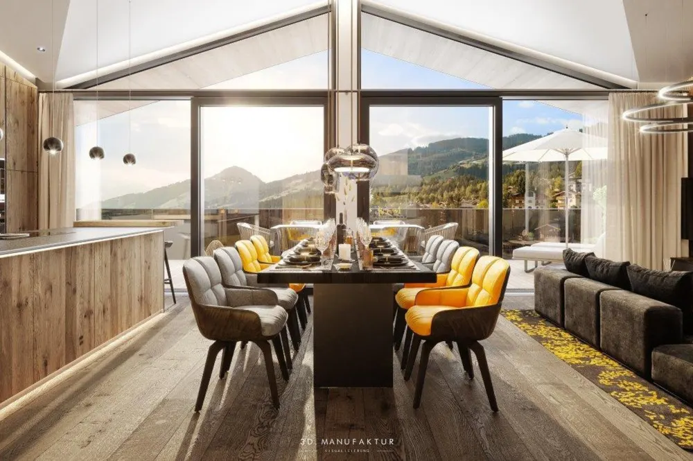 KITZIMMO-Luxuspenthouse in sonniger Toplage kaufen - Immobilien Kirchdorf kaufen.