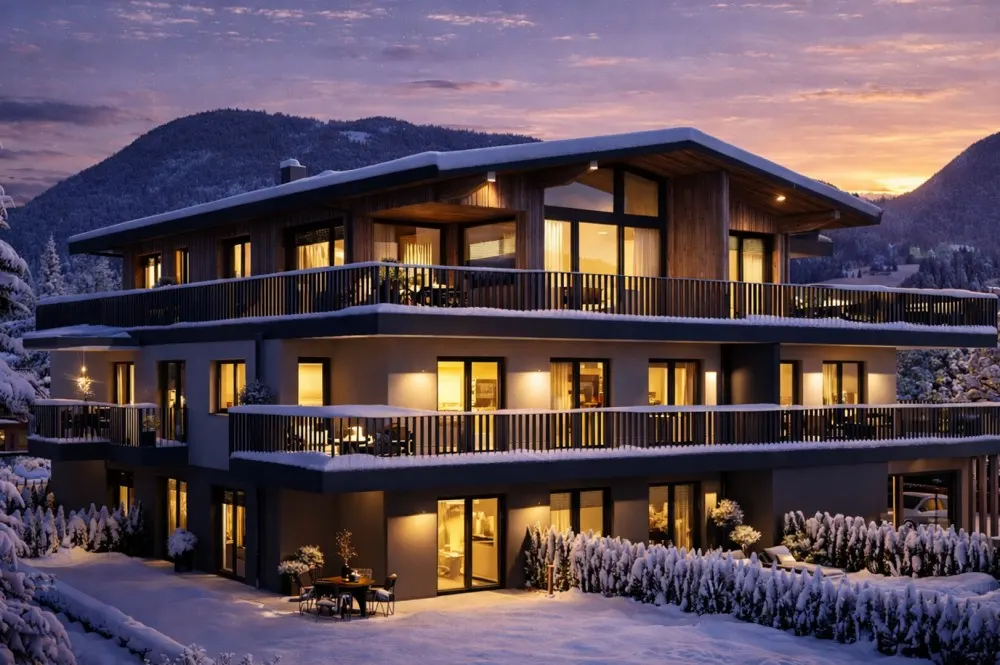 KITZIMMO-Luxus Terrassenwohnung in exklusivem Neubau - Immobilien Kirchdorf.