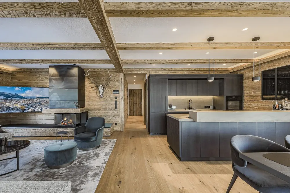 KITZIMMO-Luxuswohnung mit Pool in Toplage kaufen - Immobilie Jochberg.