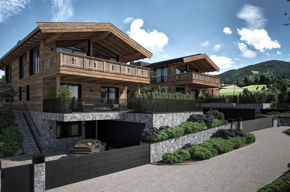 KITZIMMO-Luxuschalet mit Freizeitwohnsitz in traumhafter Lage - Immobilien Aurach.