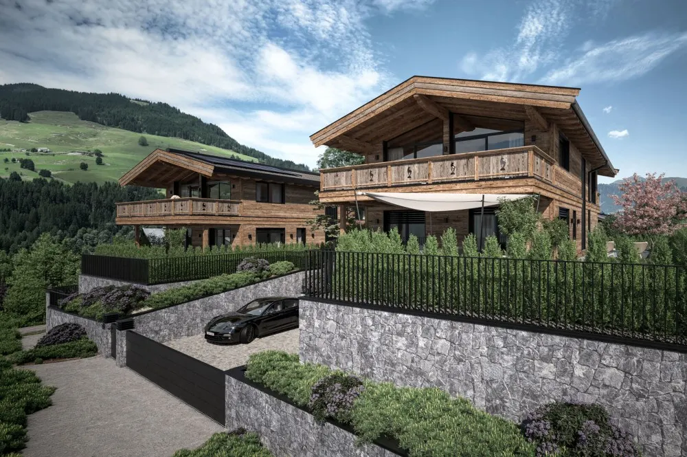 KITZIMMO-Luxuschalet mit Freizeitwohnsitz in traumhafter Lage - Immobilien Aurach.