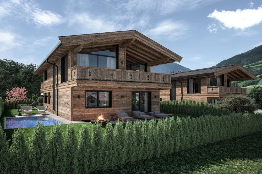 KITZIMMO-Luxuschalet mit Freizeitwohnsitz in traumhafter Lage - Immobilien Aurach.