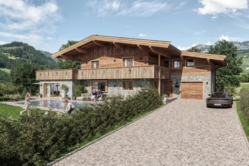 KITZIMMO-Landhaus mit Freizeitwohnsitz in traumhafter Lage - Immobilien Aurach.