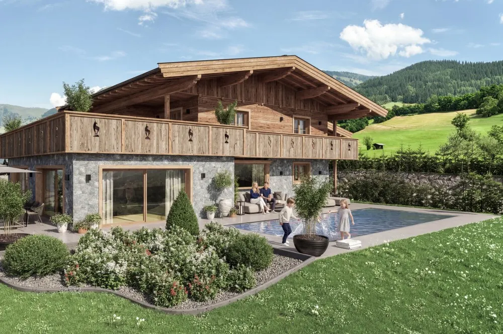 KITZIMMO-Landhaus mit Freizeitwohnsitz in traumhafter Lage - Immobilien Aurach.