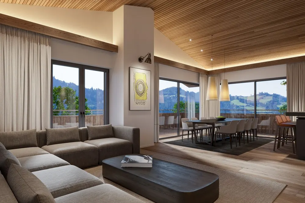 KITZIMMO-Exklusives Neubau-Luxuschalet in Toplage kaufen - Immobilien Going.