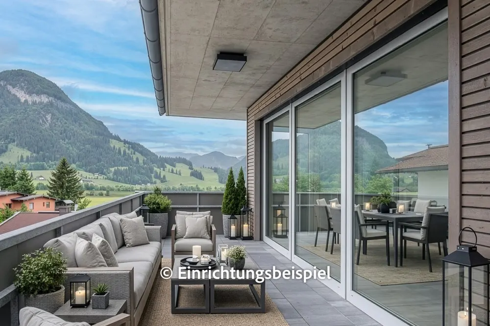 KITZIMMO-Luxuriöses Neubau-Penthouse mit Kaiserblick kaufen - Immobilien Kirchdorf.