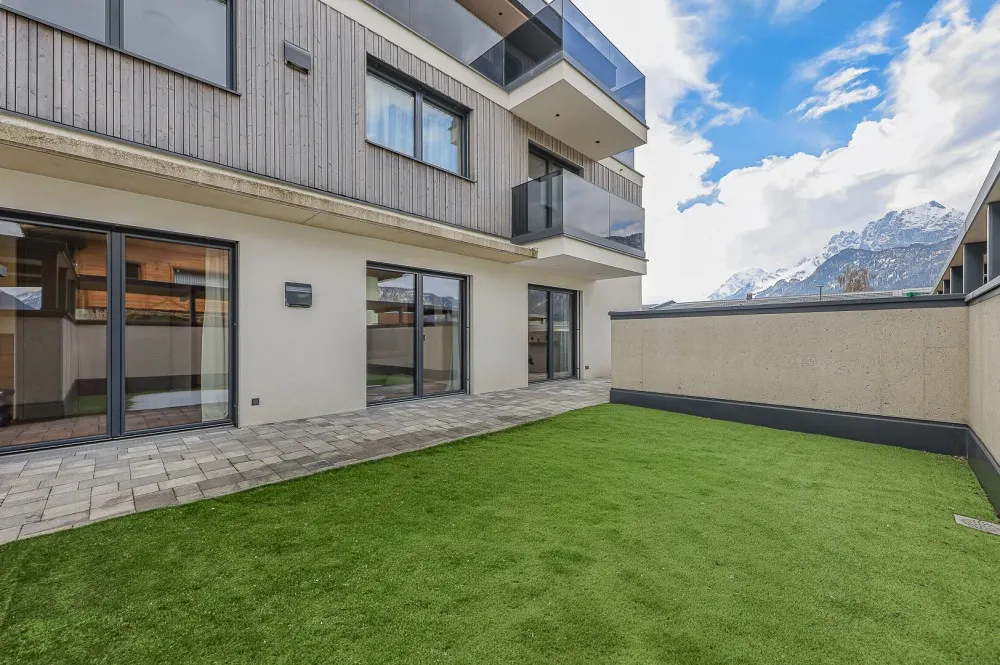 KITZIMMO-Exklusive Gartenwohnung in exklusivem Neubau - Immobilien St. Johann.