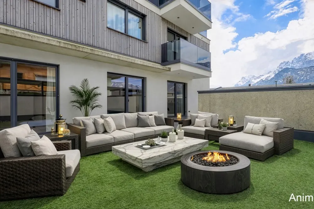 KITZIMMO-Exklusive Gartenwohnung in exklusivem Neubau - Immobilien St. Johann.