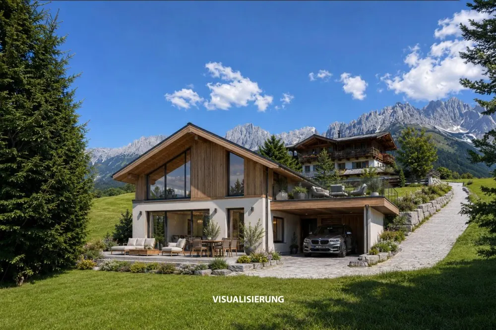 KITZIMMO-Baugrundstück in Toplage mit Kaiserblick kaufen - Immobilien Going.