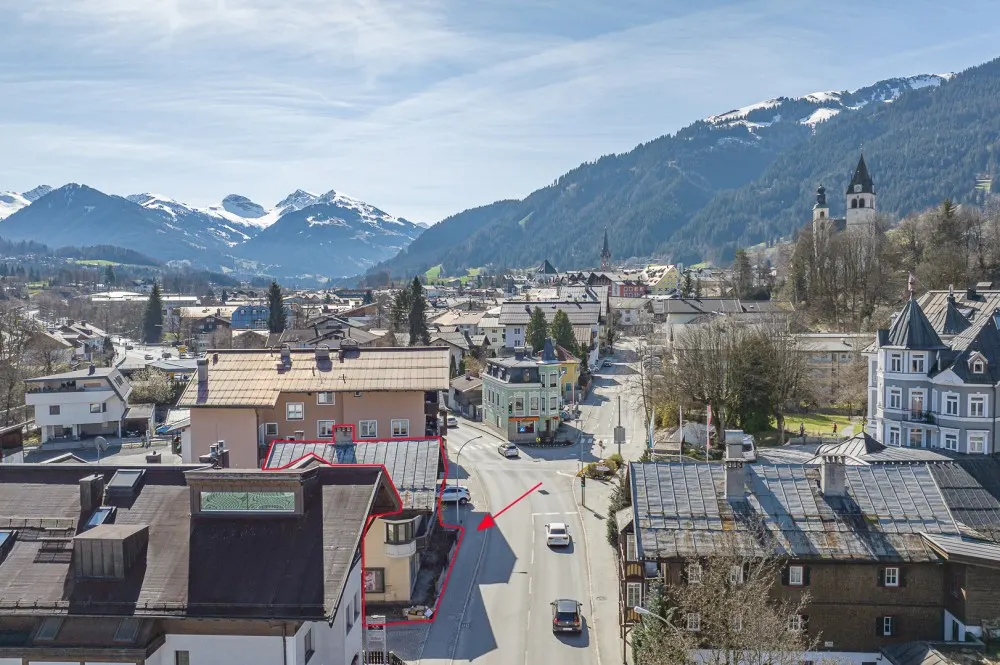 KITZIMMO-Stadthaus mit Baugenehmigung kaufen - Immobilien Kitzbühel.
