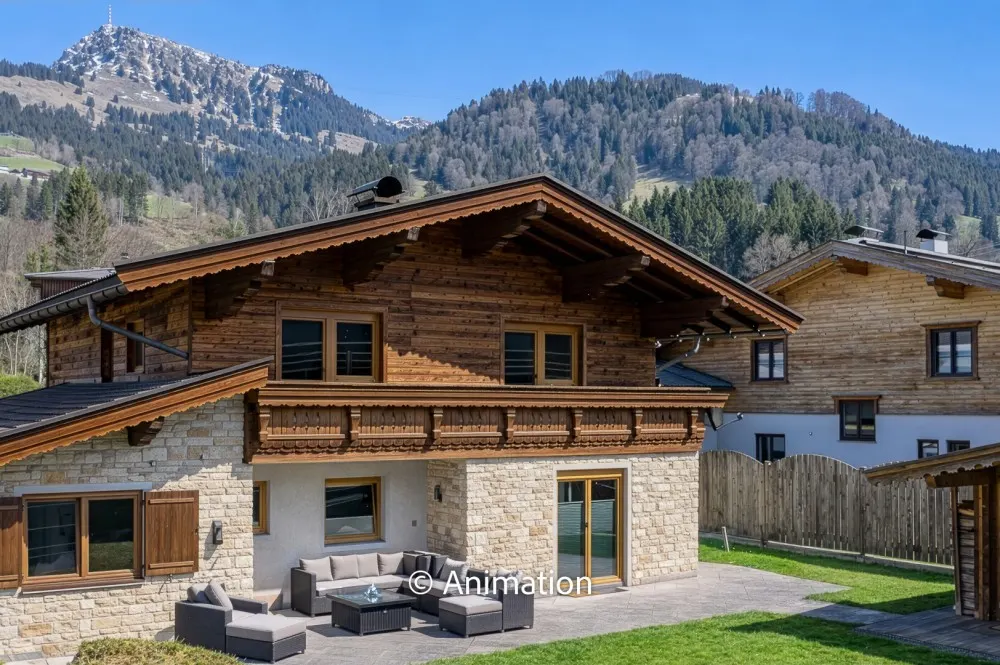 KITZIMMO-Wohnhaus mit 2 Einheiten & Freizeitwohnsitz kaufen - Immobilien Kitzbühel.