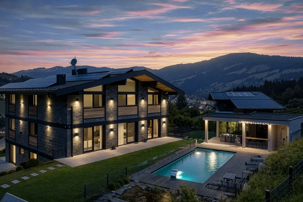 KITZIMMO-Luxusvilla mit Freizeitwohnsitz kaufen - Immobilien Kirchberg in Tirol.-1