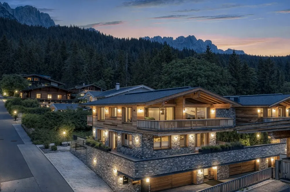 KITZIMMO-Neubau-Luxuschalet in Toplage kaufen - Immobilien Ellmau am Wilden Kaiser.