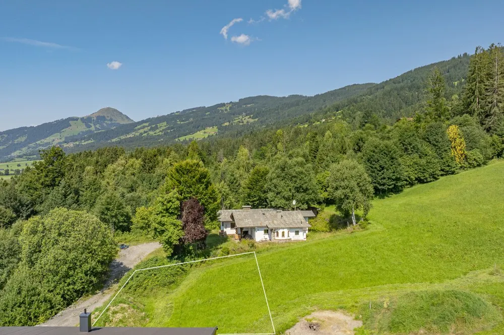 KITZIMMO-Baugrundstück in traumhafter Aussichtslage am Sonnberg - Immobilien Kirchberg.