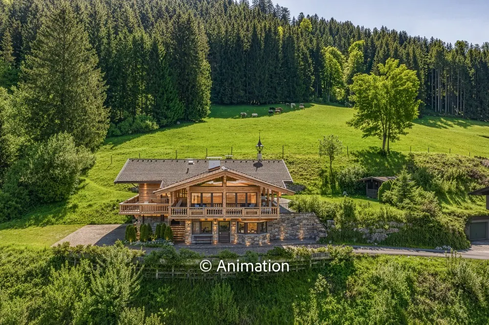 KITZIMMO-Landhaus mit Freizeitwohnsitz in Toplage - Immobilie kaufen Reith.