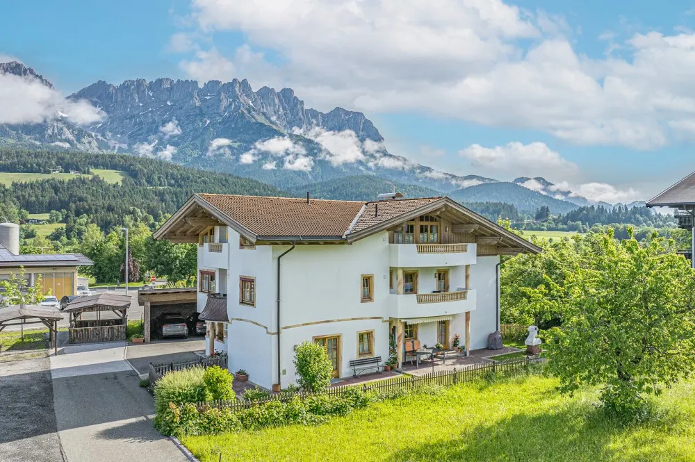 KITZIMMO-Apartmenthaus in zentraler Lage mit Kaiserblick - Immobilien Ellmau.