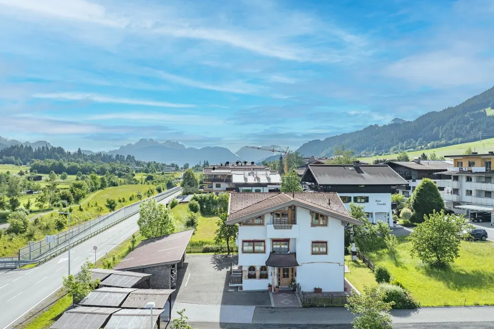 KITZIMMO-Apartmenthaus in zentraler Lage mit Kaiserblick - Immobilien Ellmau.