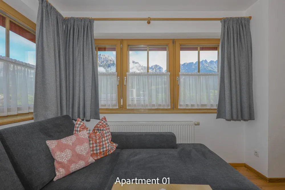 KITZIMMO-Apartmenthaus in zentraler Lage mit Kaiserblick - Immobilien Ellmau.