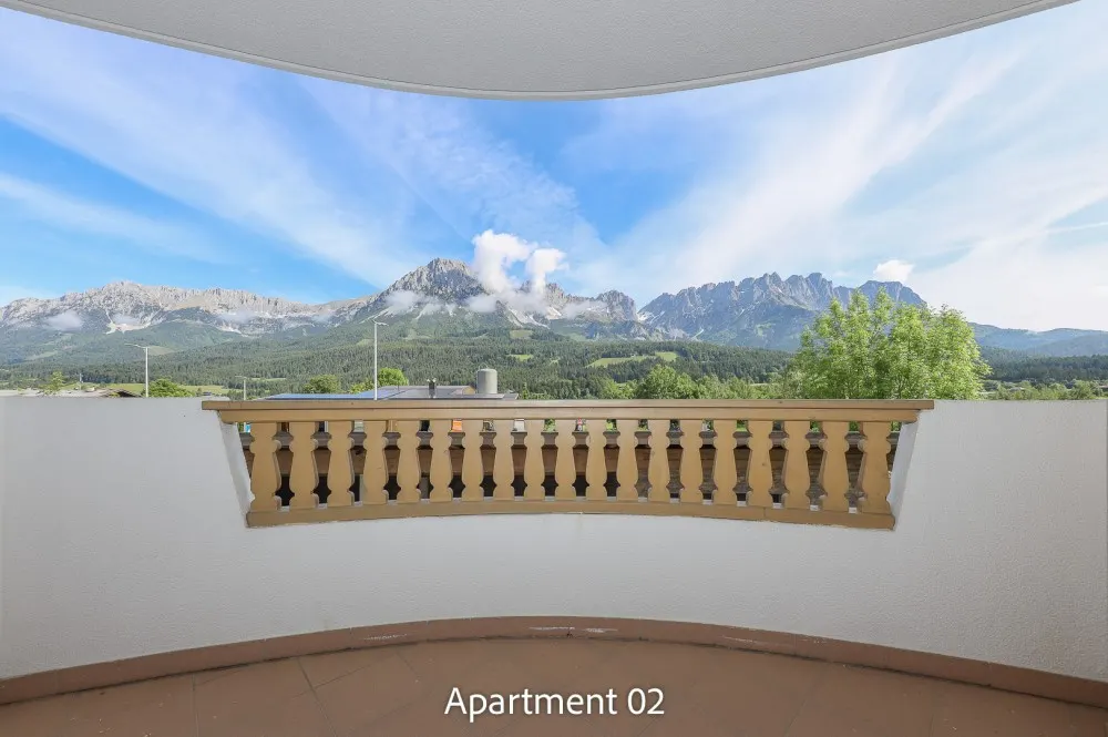 KITZIMMO-Apartmenthaus in zentraler Lage mit Kaiserblick - Immobilien Ellmau.