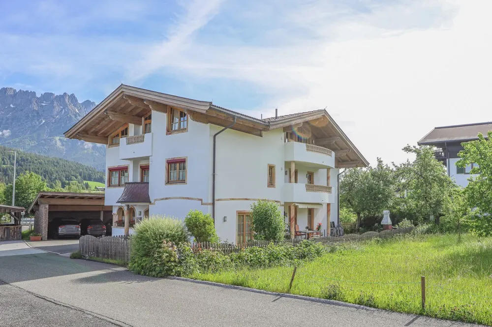 KITZIMMO-Apartmenthaus in zentraler Lage mit Kaiserblick - Immobilien Ellmau.