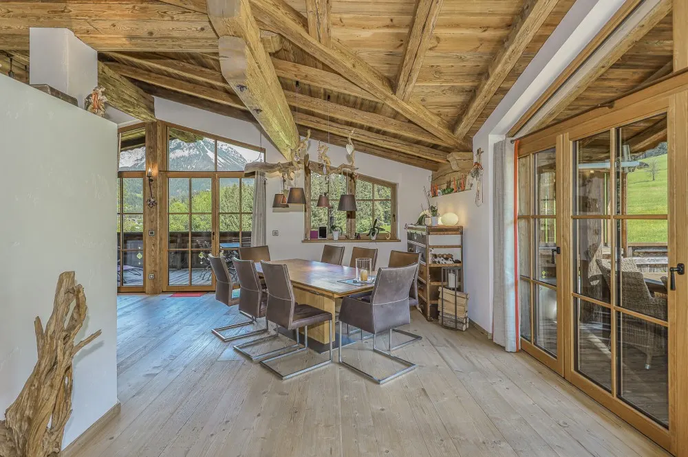 KITZIMMO-Luxusvilla mit Kaiserblick in Alleinlage kaufen - Immobilien Scheffau.-14