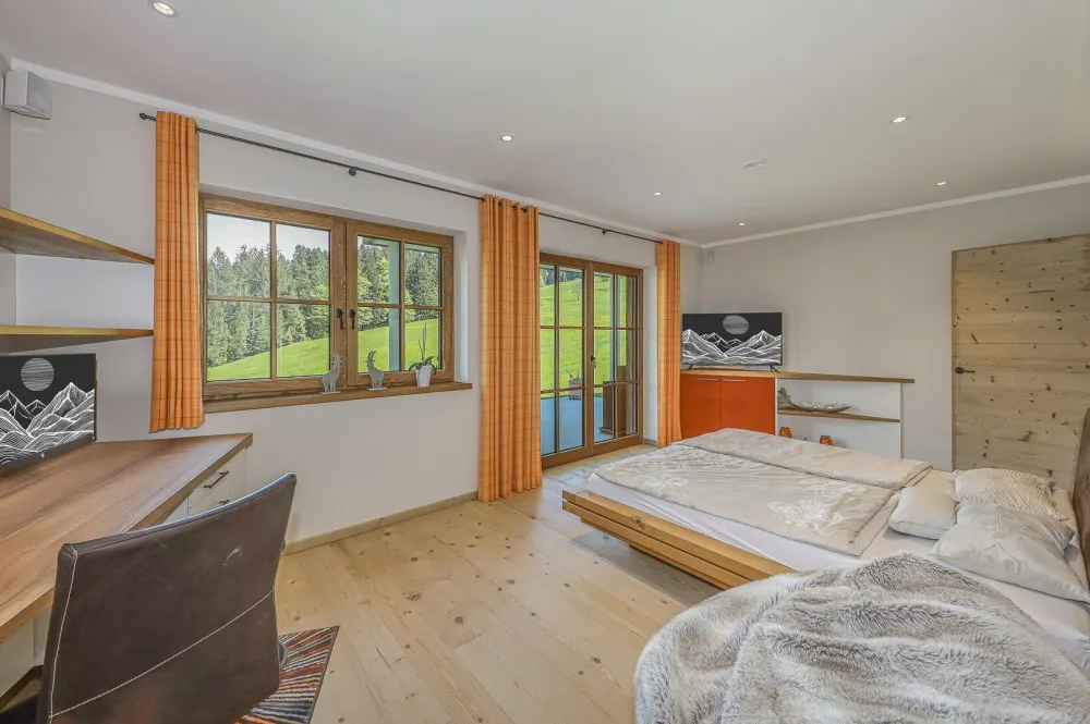 KITZIMMO-Luxusvilla mit Kaiserblick in Alleinlage kaufen - Immobilien Scheffau.-30