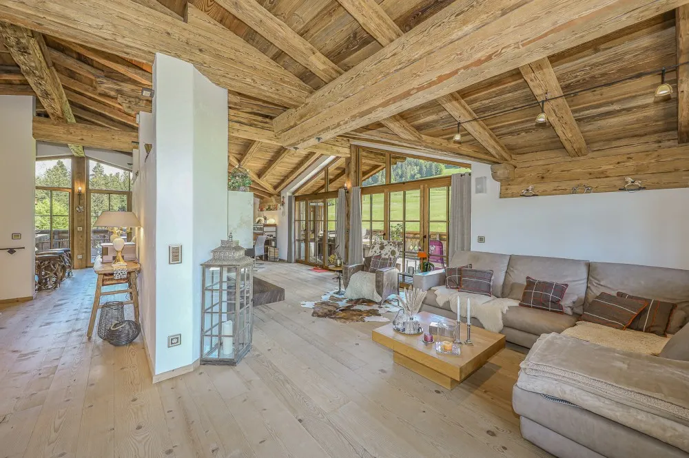 KITZIMMO-Luxusvilla mit Kaiserblick in Alleinlage kaufen - Immobilien Scheffau.-12