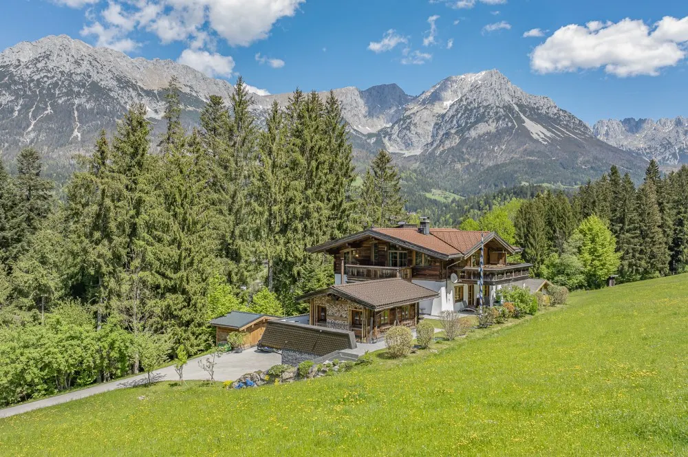 KITZIMMO-Luxusvilla mit Kaiserblick in Alleinlage kaufen - Immobilien Scheffau.-5