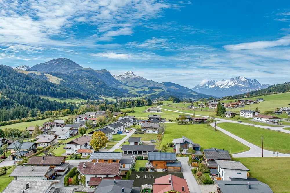 KITZIMMO-Grundstück mit Baugenehmigung kaufen - Immobilien Fieberbrunn.