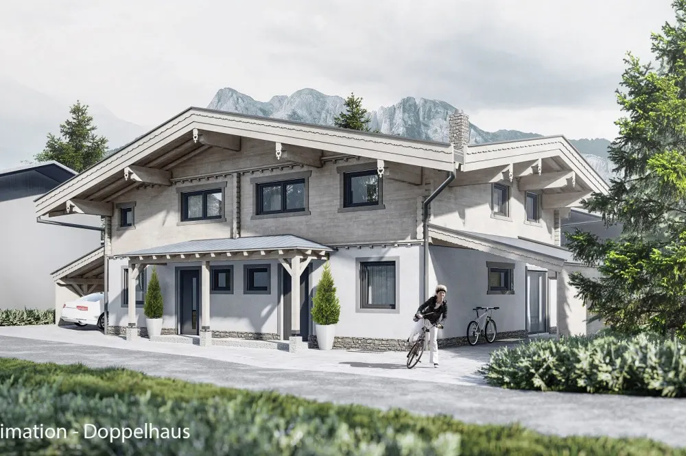 KITZIMMO-Grundstück mit Baugenehmigung kaufen - Immobilien Fieberbrunn.