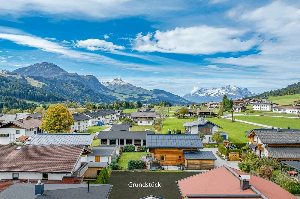 KITZIMMO-Grundstück mit Baugenehmigung kaufen - Immobilien Fieberbrunn.