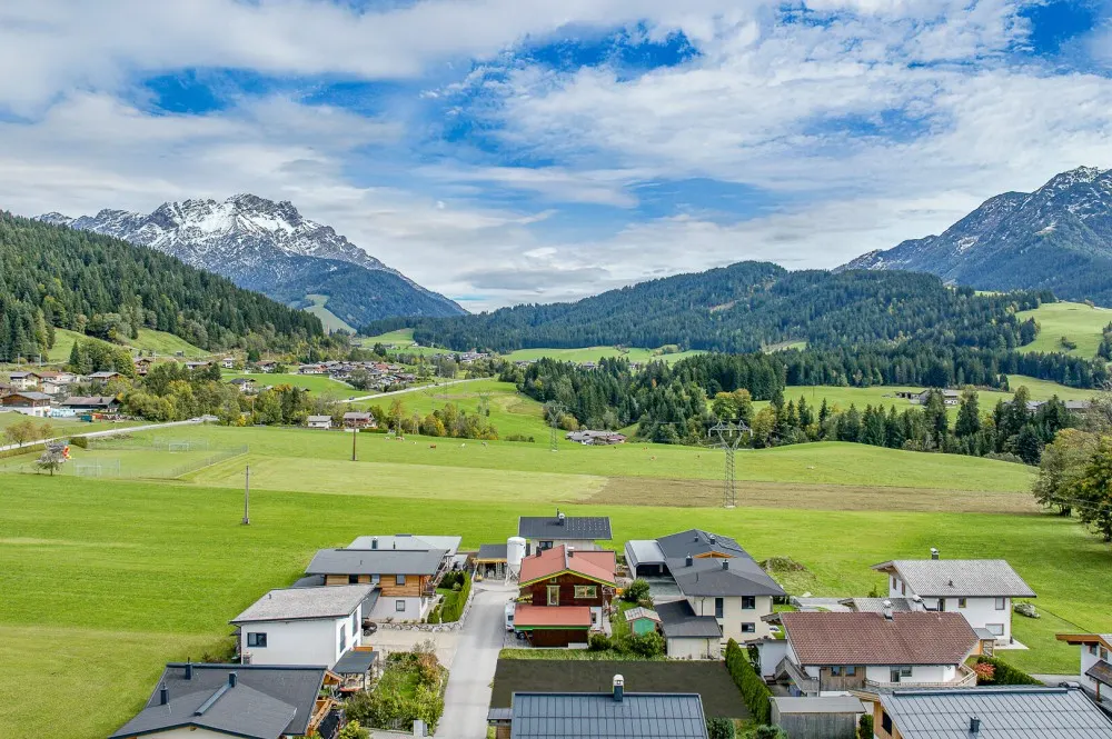 KITZIMMO-Grundstück mit Baugenehmigung kaufen - Immobilien Fieberbrunn.