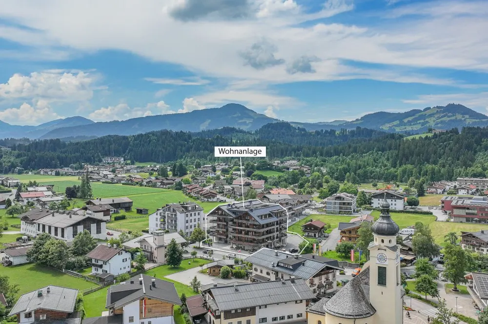 KITZIMMO-Luxuswohnung mit Kaiserblick in Toplage kaufen - Immobilien Oberndorf.