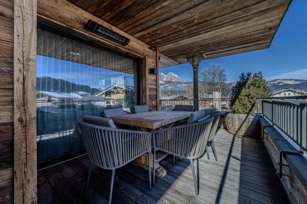 KITZIMMO-Luxuswohnung mit Kaiserblick in Toplage kaufen - Immobilien Oberndorf.