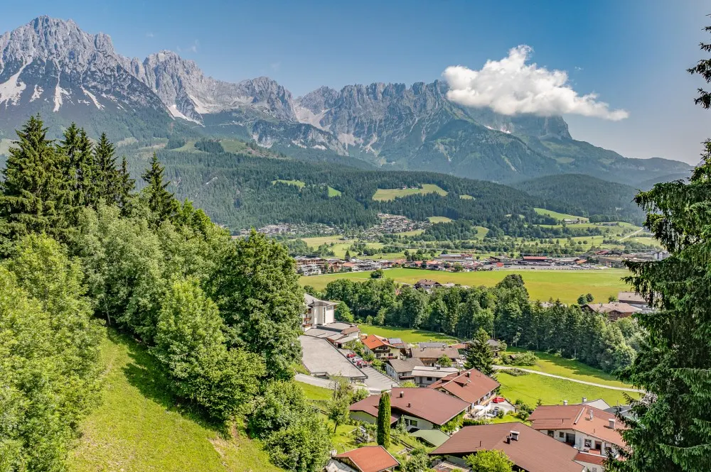 KITZIMMO-Grundstück in Toplage mit Baugenehmigung für 2 Luxusvillen kaufen - Immobilien Ellmau.-8