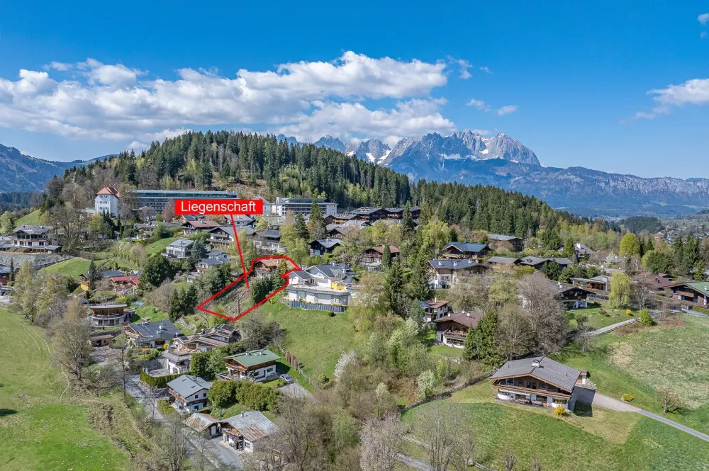 KITZIMMO-Luxusvilla in einzigartiger Toplage am Lebenberg kaufen - Immobilien Kitzbühel.