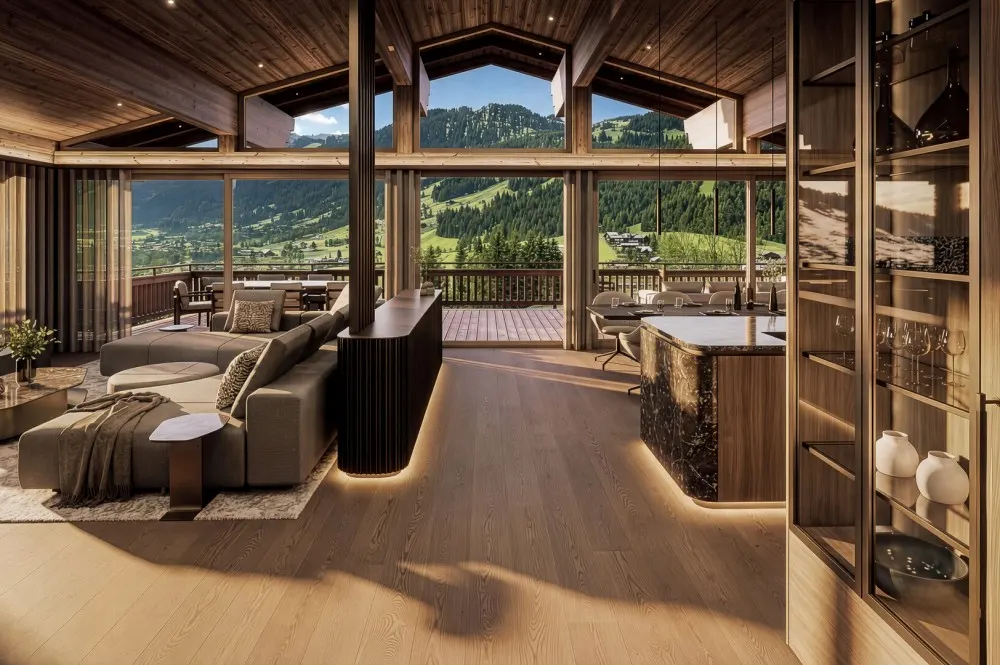 KITZIMMO-Luxusvilla in einzigartiger Toplage am Lebenberg kaufen - Immobilien Kitzbühel.