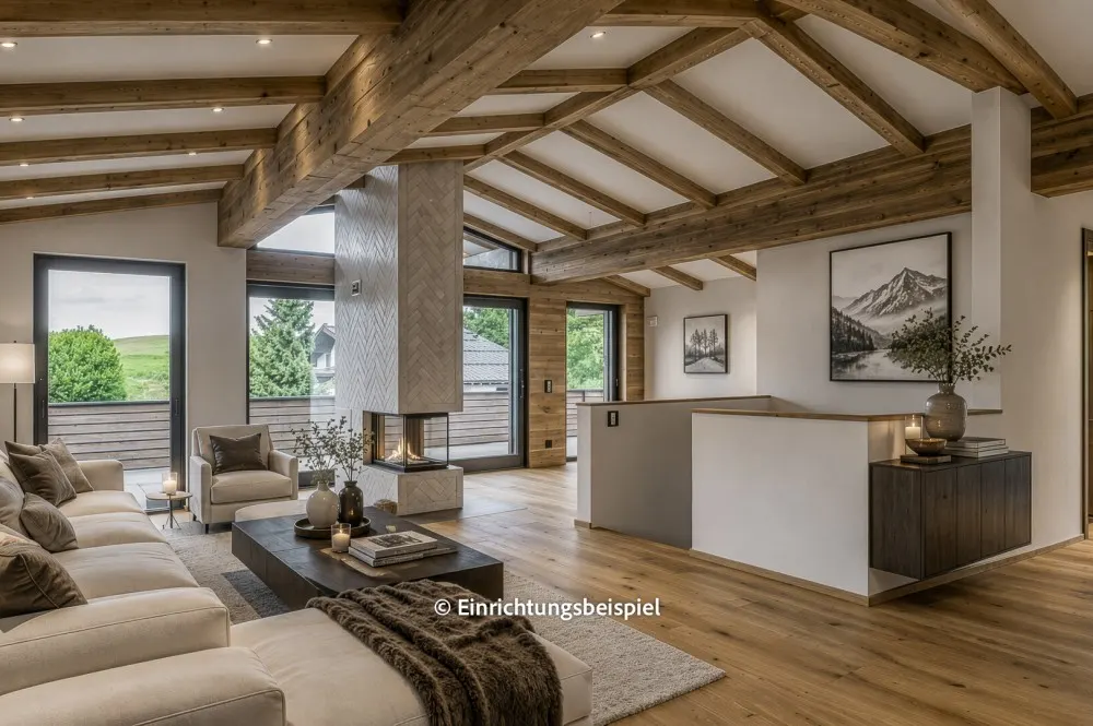 KITZIMMO-Luxuspenthouse mit Bergblick kaufen - Immobilien Fieberbrunn.