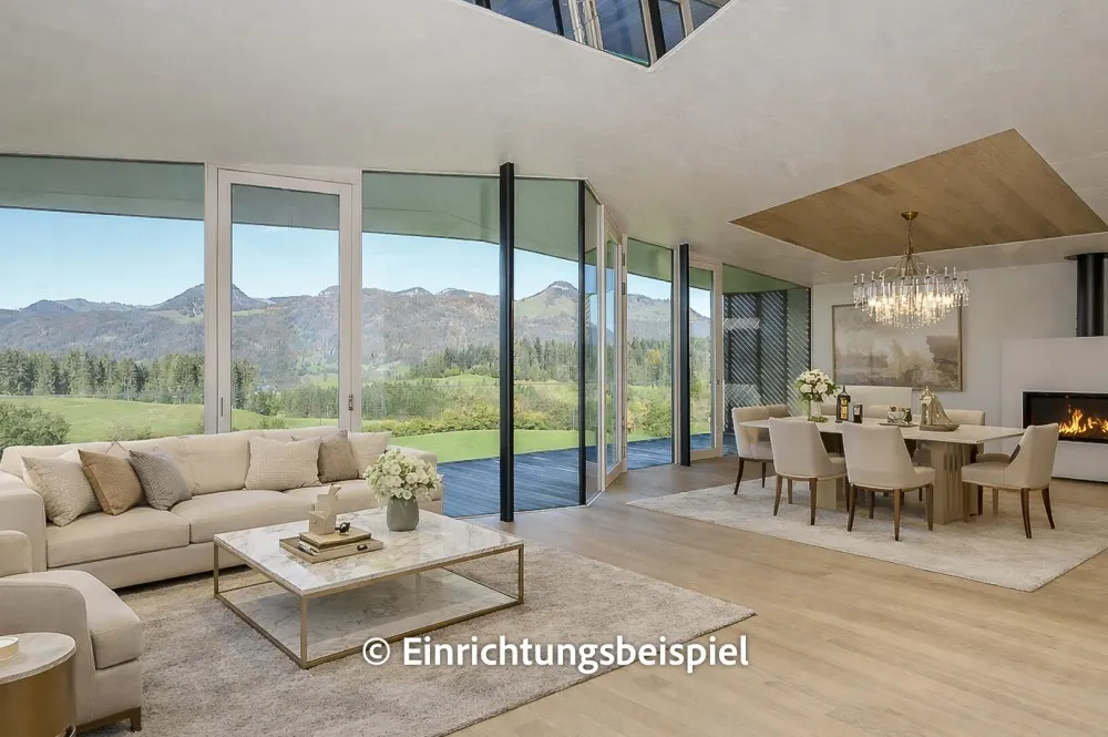 KITZIMMO-Luxusvilla mit Pool und Bergblick in Toplage kaufen - Immobilien Schwendt.