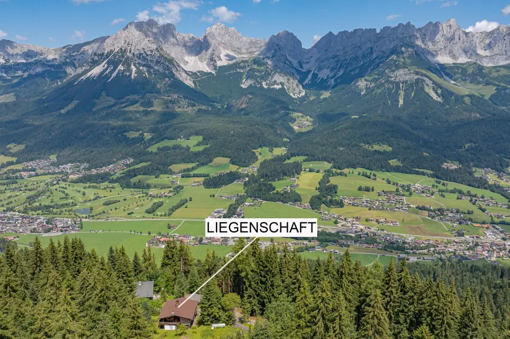 KITZIMMO-Freizeitwohnsitz mit unverbautem Kaiserblick - Ski in / Ski out - Immobilien Ellmau.